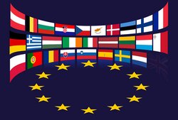 Künftig wird bei Veranstaltungen der Europäischen Union eine Flagge weniger im Wind wehen.