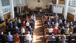 Die NJK feierte den Eröffnungsgottesdienst in der Christuskirche in Hamburg-Wandsbek. 