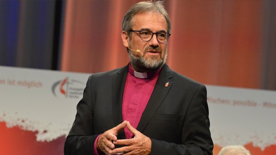 Seit 2017 ist Harald Rückert der für Deutschland zuständige Bischof der Evangelisch-methodistischen Kirche. Jetzt feiert er seinen 65. Geburtstag.