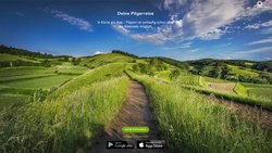 Nicht jeder kann mehrere Tage oder Wochen zum Pilgern freinehmen. Eine App macht jetzt Pilgern von zuhause aus möglich.