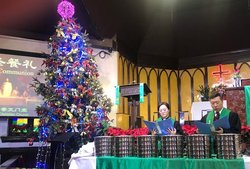 Gottesdienst zum Auftakt der ÖRK-Besuchsreise durch China in der methodistischen Chongwenmen-Kirche in Peking