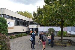 Das Lehrgebäude der Theologischen Hochschule Reutlingen, in dem die Eröffnungsveranstaltungen zum Studienjahr 2020/2021 stattfinden.