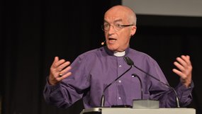 Leidenschaftlicher Prediger, fürsorglicher Hirte, engagierter Leiter: Dr. Patrick Streif, Bischof der Evangelisch-methodistischen Kirche für die Zentralkonferenz Mittel- und Südeuropa. 