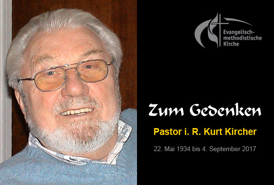 Pastor i. R. Kurt Kircher war Initiator der EmK-Bildungsarbeit und Gründer des EmK-Bildungswerks.