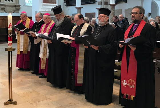 Zentraler Gottesdienst zur Gebetswoche für die Einheit der Christen am 21. Januar 2018 in Augsburg