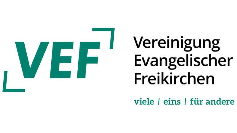 Viele / eins / für andere – mit diesem Slogan positioniert sich die Vereinigung Evangelischer Freikirchen (VEF) in der Öffentlichkeit. 