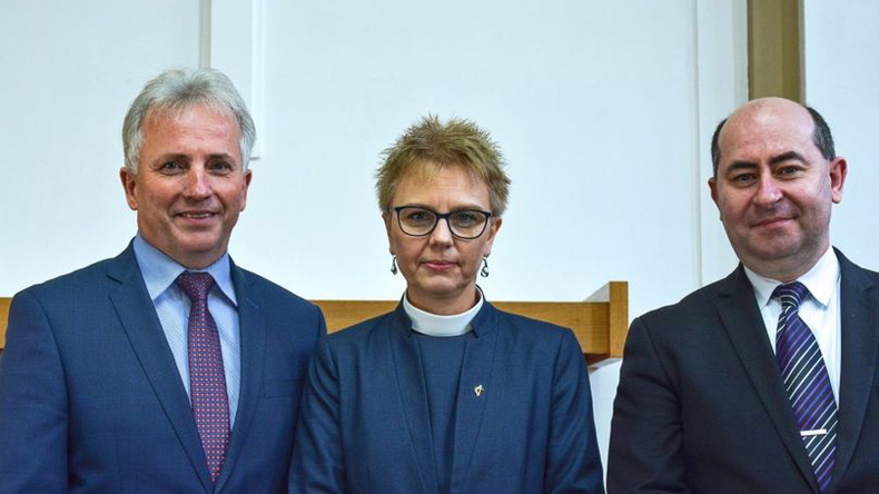 Ivana Prochazkova, Superintendentin der Evangelisch-methodistischen Kirche, ist die erste Frau im Leitungsgremium des Ökumenischen Rates der Kirchen in Tschechien.