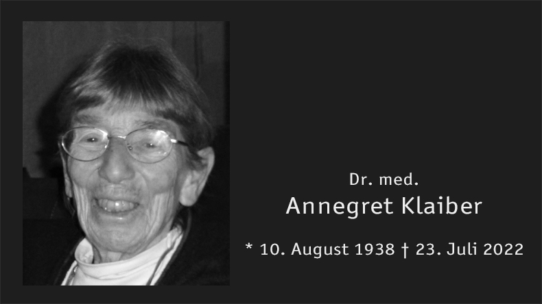 Vielen Menschen wird Annegret Klaiber nicht nur »als Ehefrau des Bischofs« in dankbarer Erinnerung bleiben.